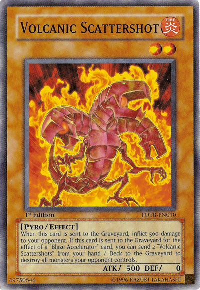 Volcanic Scattershot [FOTB-EN010] Common | Jomio and Rueliete's Cards and Comics