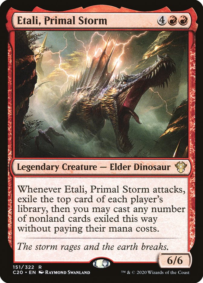 Etali, Primal Storm [Commander 2020] | Jomio and Rueliete's Cards and Comics
