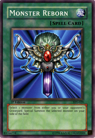 Monster Reborn [SYE-029] Common | Jomio and Rueliete's Cards and Comics