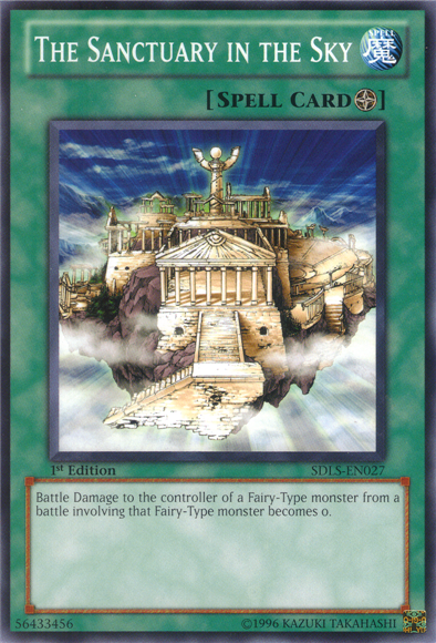 The Sanctuary in the Sky [SDLS-EN027] Common | Jomio and Rueliete's Cards and Comics