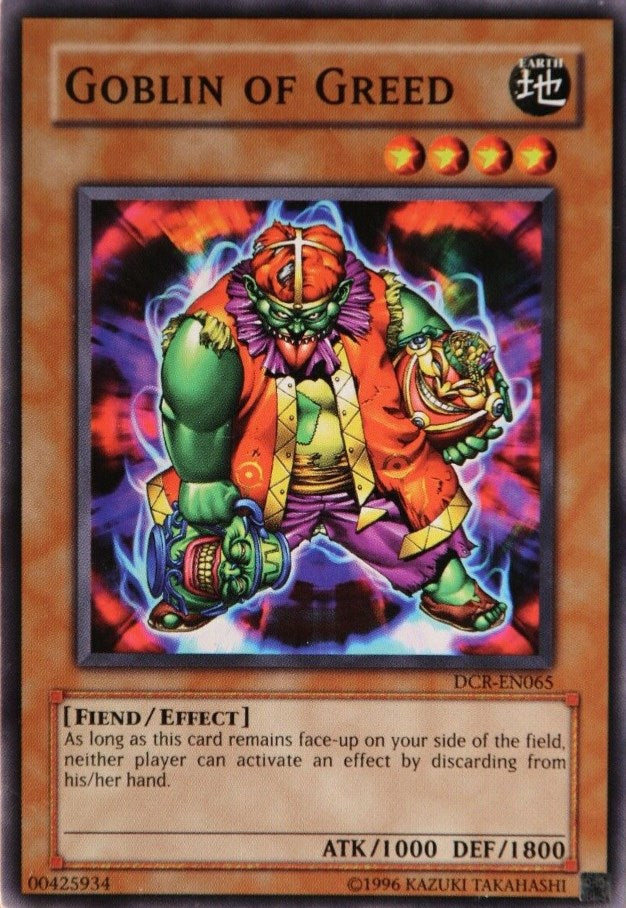Goblin of Greed [DCR-EN065] Common | Jomio and Rueliete's Cards and Comics