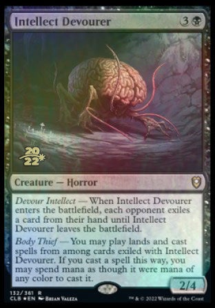Intellect Devourer [Commander Legends: Battle for Baldur's Gate Prerelease Promos] | Jomio and Rueliete's Cards and Comics