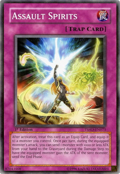 Assault Spirits [TSHD-EN073] Common | Jomio and Rueliete's Cards and Comics