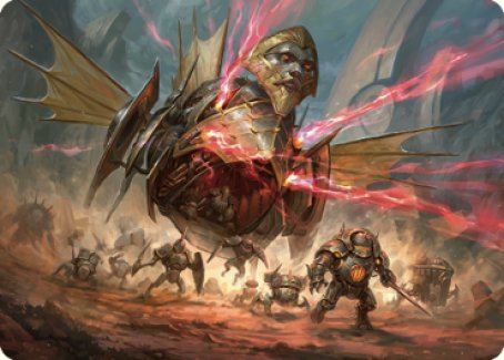 Liberator, Urza's Battlethopter Art Card [The Brothers' War Art Series] | Jomio and Rueliete's Cards and Comics