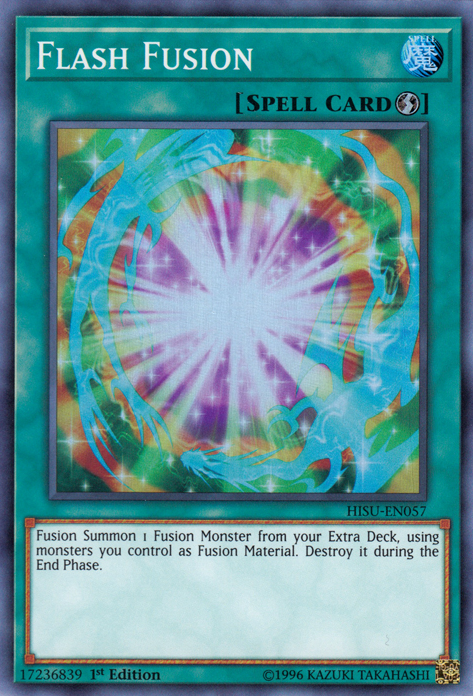 Flash Fusion [HISU-EN057] Super Rare | Jomio and Rueliete's Cards and Comics