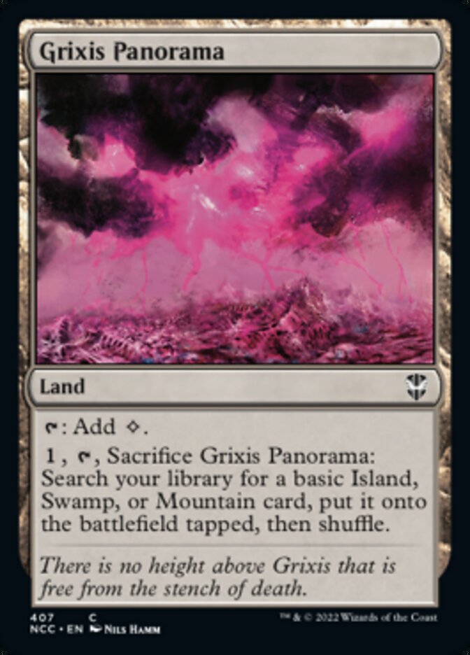 Grixis Panorama [Streets of New Capenna Commander] | Jomio and Rueliete's Cards and Comics