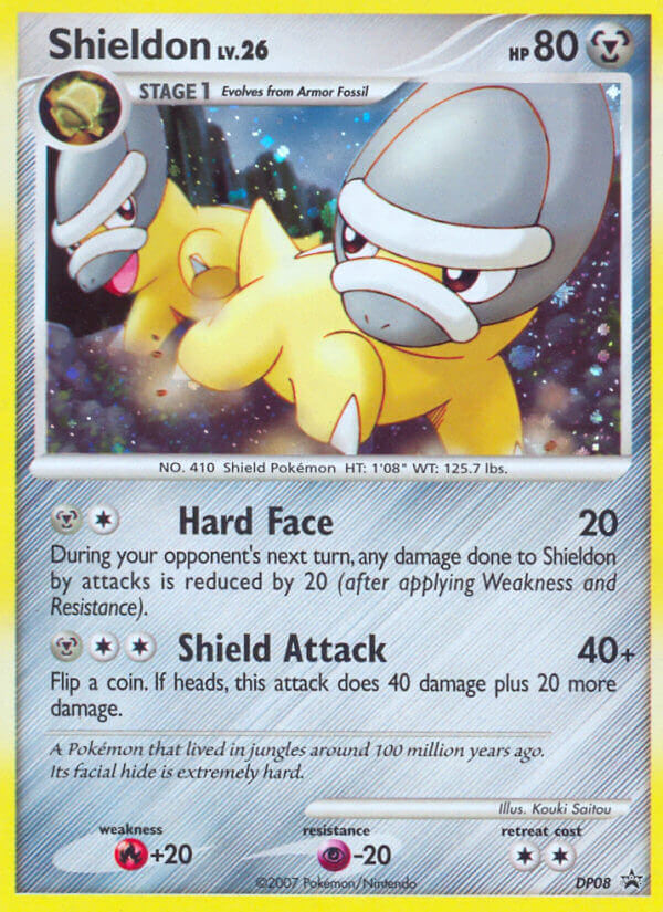 Shieldon (DP08) [Diamond & Pearl: Black Star Promos] | Jomio and Rueliete's Cards and Comics