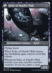 Tribute to Horobi // Echo of Death's Wail [Kamigawa: Neon Dynasty Prerelease Promos] | Jomio and Rueliete's Cards and Comics