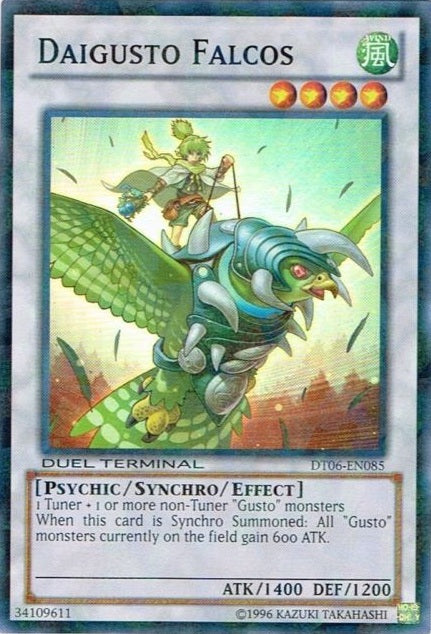 Daigusto Falcos [DT06-EN085] Super Rare | Jomio and Rueliete's Cards and Comics