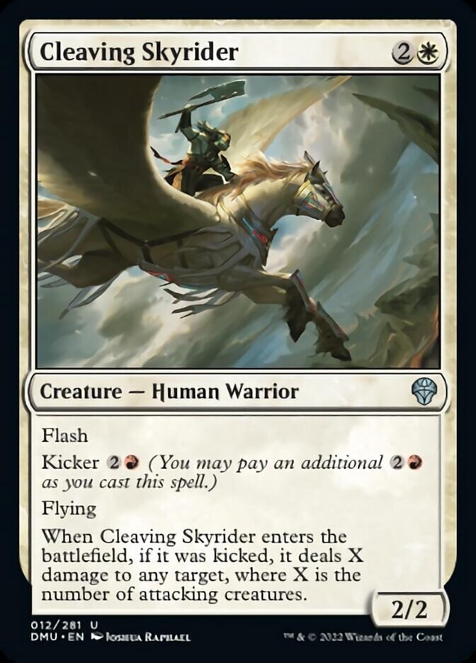 Cleaving Skyrider [Dominaria United] | Jomio and Rueliete's Cards and Comics