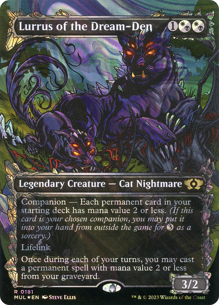 Lurrus of the Dream-Den (Halo Foil) [Multiverse Legends] | Jomio and Rueliete's Cards and Comics