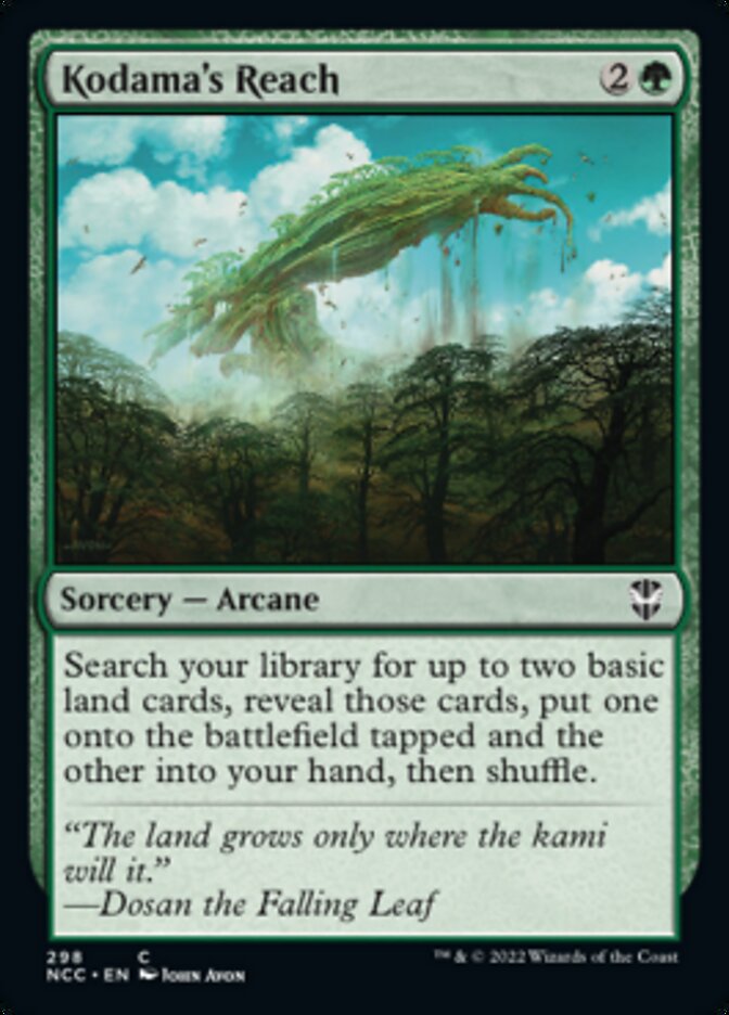 Kodama's Reach [Streets of New Capenna Commander] | Jomio and Rueliete's Cards and Comics