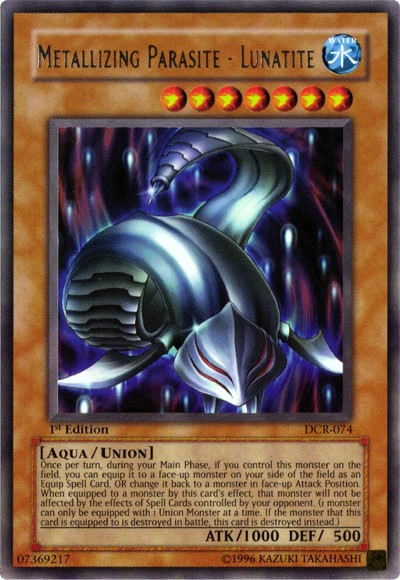 Metallizing Parasite - Lunatite [DCR-074] Rare | Jomio and Rueliete's Cards and Comics
