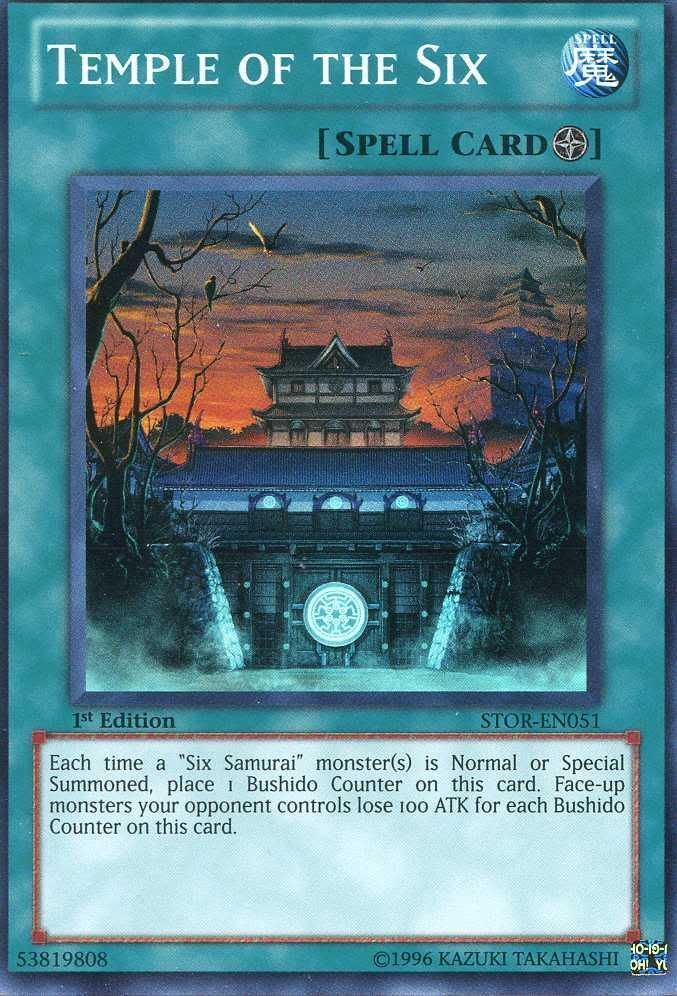 Temple of the Six [STOR-EN051] Super Rare | Jomio and Rueliete's Cards and Comics