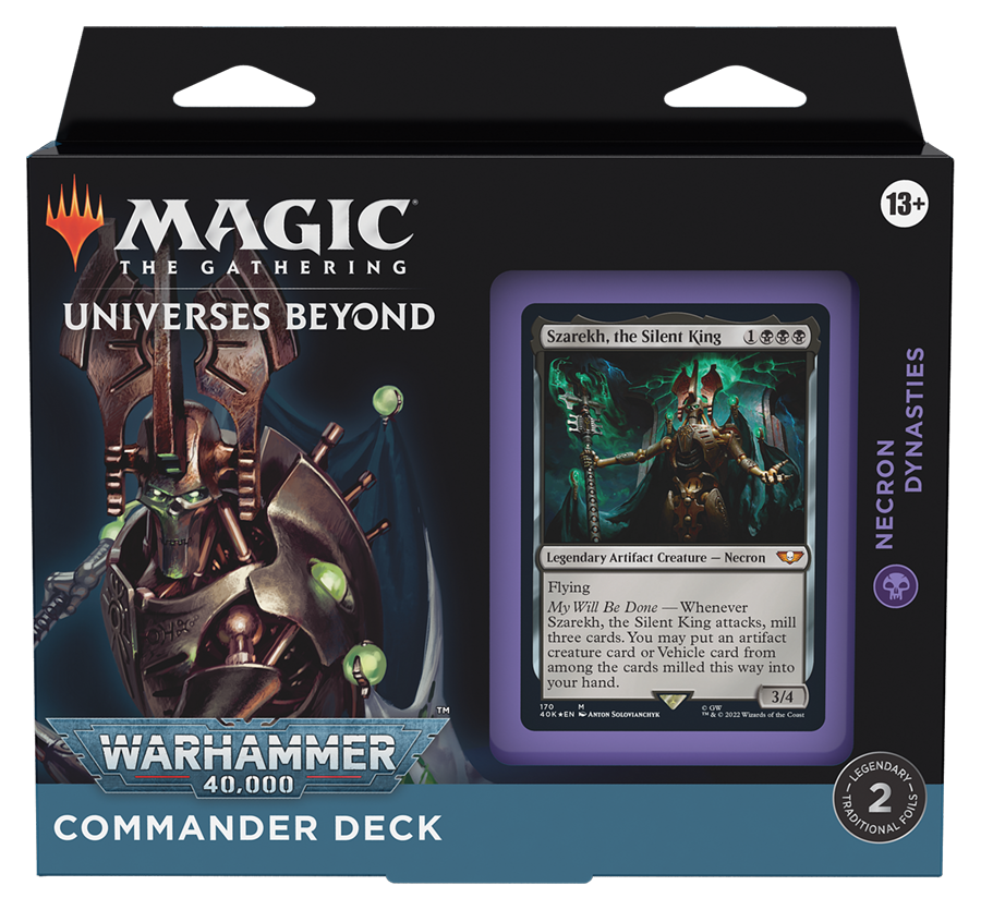 Warhammer 40,000 - Commander Deck (Necron Dynasties) | Jomio and Rueliete's Cards and Comics
