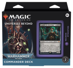 Warhammer 40,000 - Commander Deck (Necron Dynasties) | Jomio and Rueliete's Cards and Comics