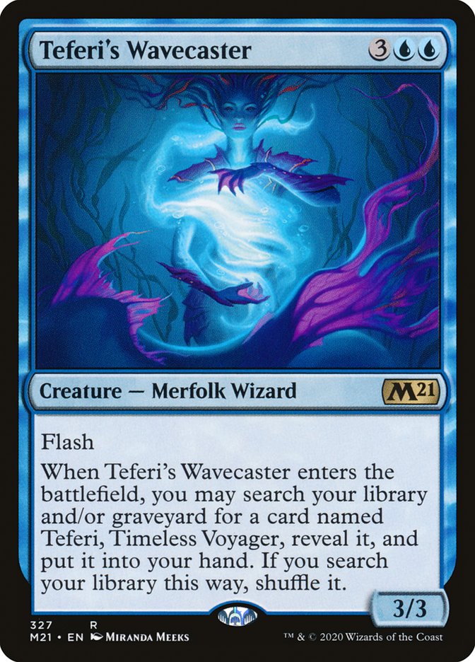 Teferi's Wavecaster [Core Set 2021] | Jomio and Rueliete's Cards and Comics