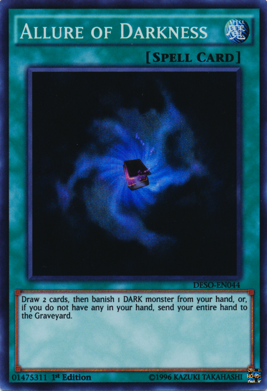 Allure of Darkness [DESO-EN044] Super Rare | Jomio and Rueliete's Cards and Comics