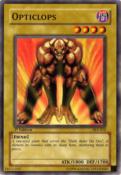 Opticlops [SKE-012] Common | Jomio and Rueliete's Cards and Comics