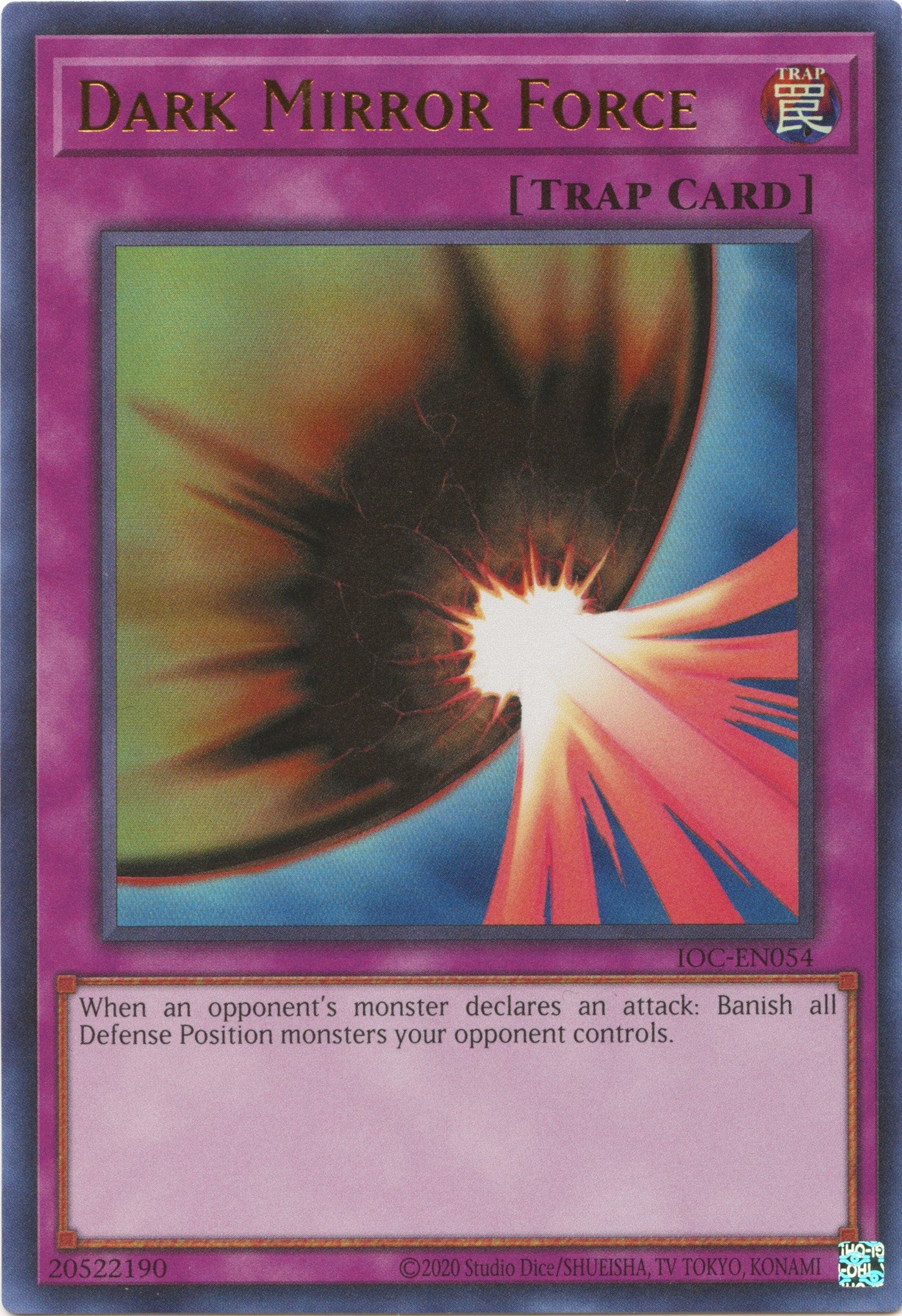 Dark Mirror Force (25th Anniversary) [IOC-EN054] Ultra Rare | Jomio and Rueliete's Cards and Comics