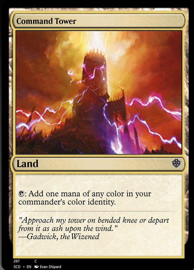 Command Tower [Starter Commander Decks] | Jomio and Rueliete's Cards and Comics