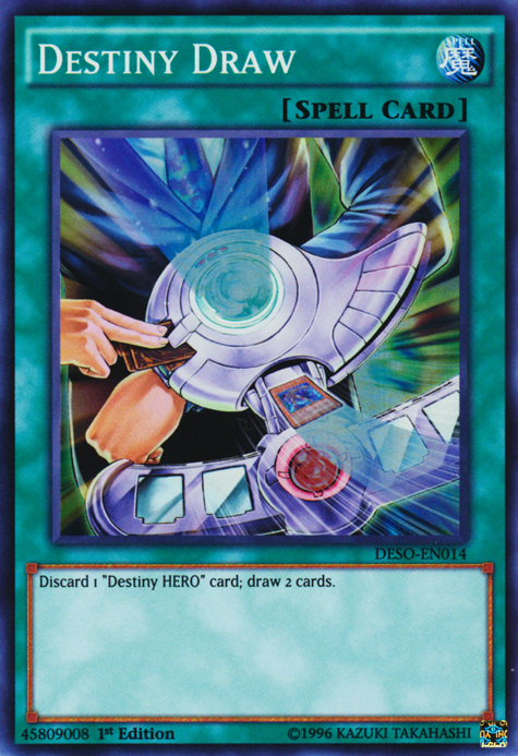 Destiny Draw [DESO-EN014] Super Rare | Jomio and Rueliete's Cards and Comics