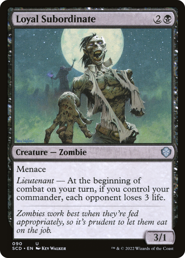 Loyal Subordinate [Starter Commander Decks] | Jomio and Rueliete's Cards and Comics