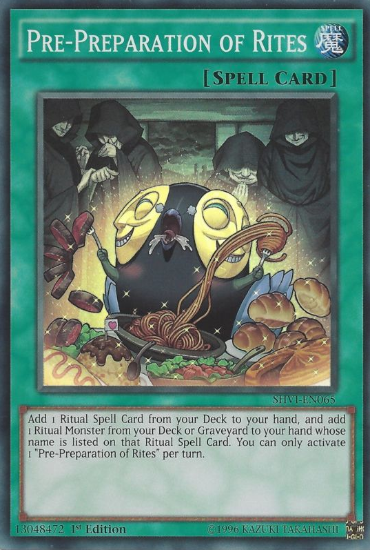 Pre-Preparation of Rites [SHVI-EN065] Super Rare | Jomio and Rueliete's Cards and Comics