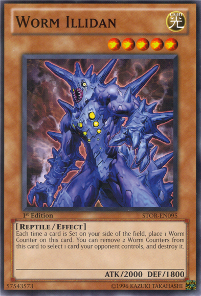 Worm Illidan [STOR-EN095] Common | Jomio and Rueliete's Cards and Comics