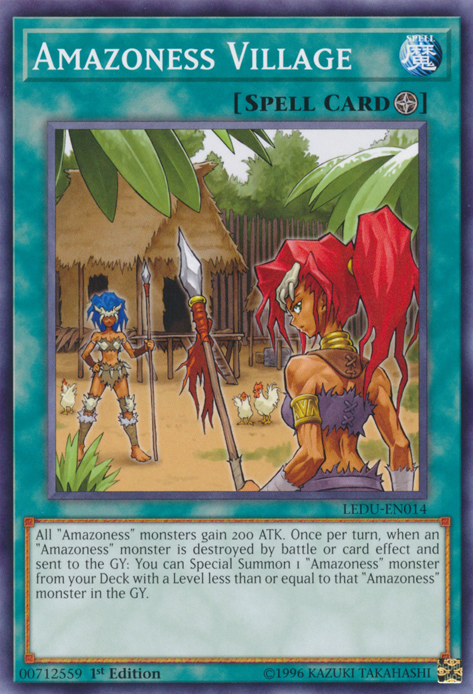 Amazoness Village [LEDU-EN014] Common | Jomio and Rueliete's Cards and Comics