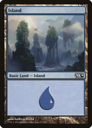 Island (237) [Magic 2014] | Jomio and Rueliete's Cards and Comics