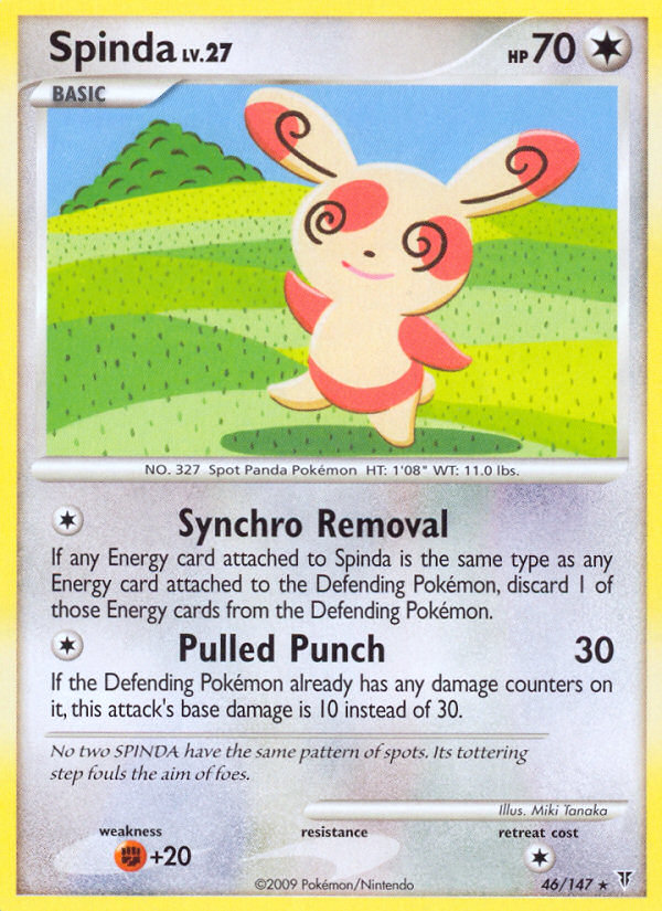 Spinda (46/147) [Platinum: Supreme Victors] | Jomio and Rueliete's Cards and Comics