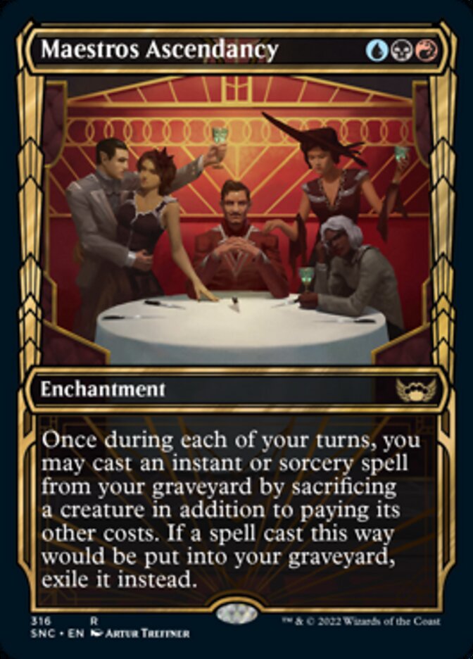 Maestros Ascendancy (Showcase Golden Age) [Streets of New Capenna] | Jomio and Rueliete's Cards and Comics