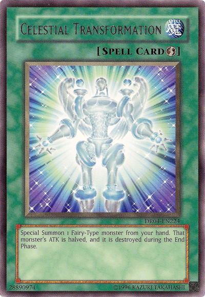 Celestial Transformation [DR04-EN224] Rare | Jomio and Rueliete's Cards and Comics