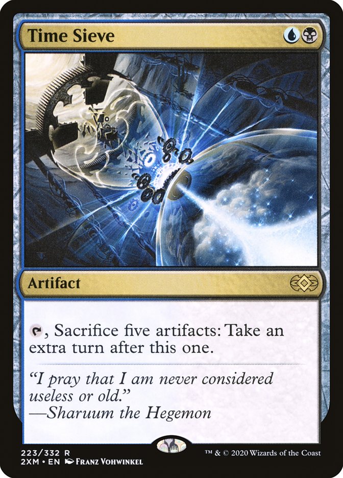 Time Sieve [Double Masters] | Jomio and Rueliete's Cards and Comics