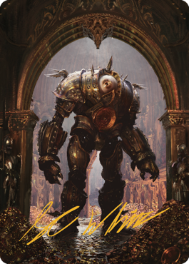 Marut Art Card (Gold-Stamped Signature) [Commander Legends: Battle for Baldur's Gate Art Series] | Jomio and Rueliete's Cards and Comics