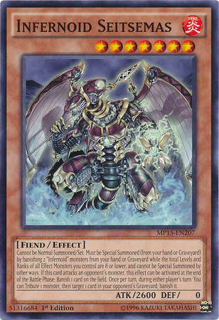 Infernoid Seitsemas [MP15-EN207] Common | Jomio and Rueliete's Cards and Comics