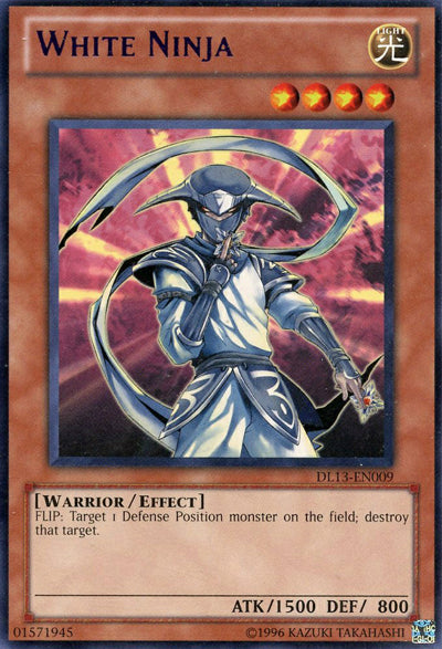 White Ninja (Purple) [DL13-EN009] Rare | Jomio and Rueliete's Cards and Comics