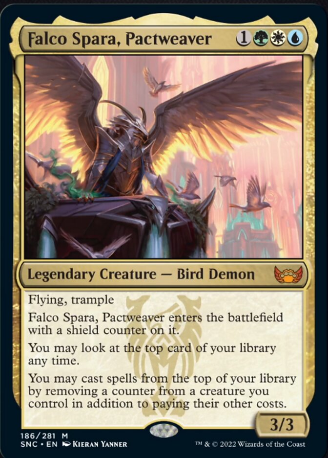 Falco Spara, Pactweaver [Streets of New Capenna] | Jomio and Rueliete's Cards and Comics