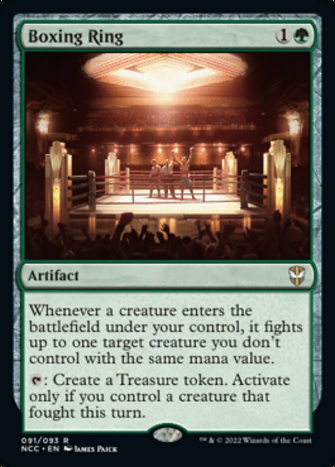 Boxing Ring [Streets of New Capenna Commander] | Jomio and Rueliete's Cards and Comics