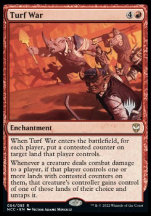Turf War (Promo Pack) [Streets of New Capenna Commander Promos] | Jomio and Rueliete's Cards and Comics