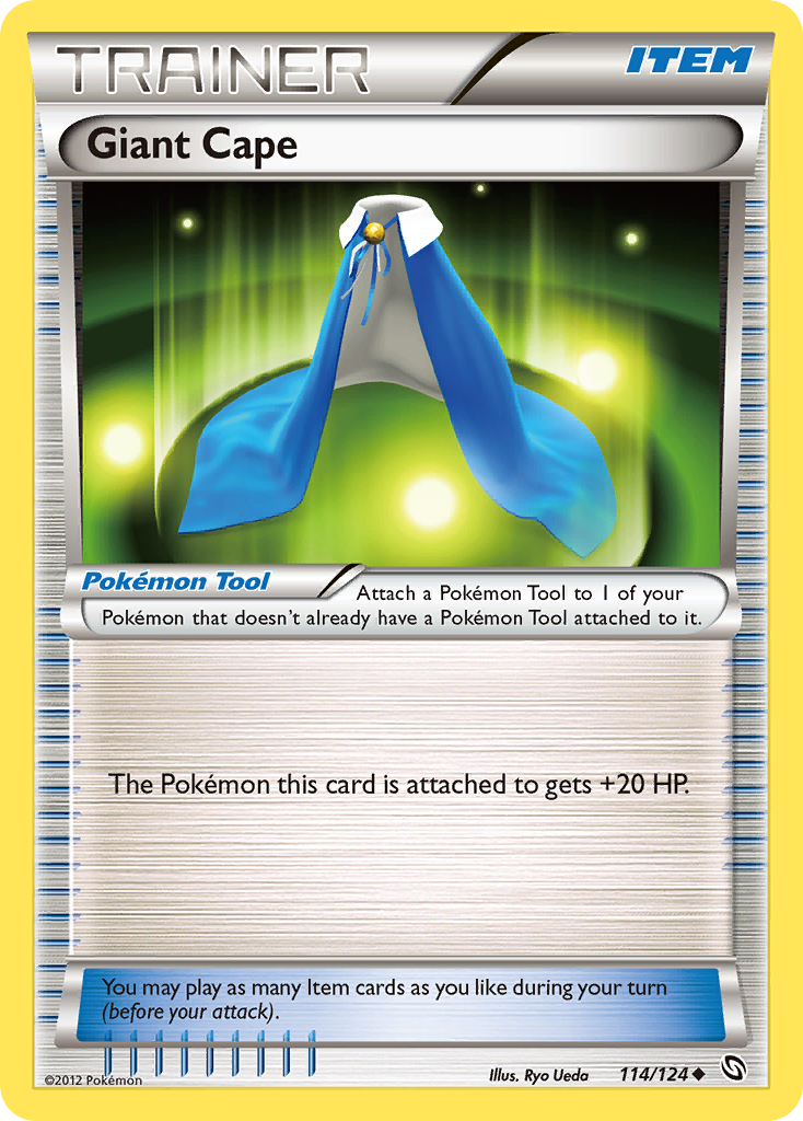Giant Cape (114/124) [Black & White: Dragons Exalted] | Jomio and Rueliete's Cards and Comics
