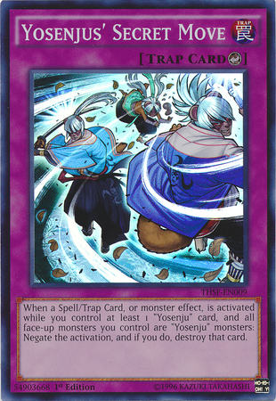 Yosenjus' Secret Move [THSF-EN009] Super Rare | Jomio and Rueliete's Cards and Comics
