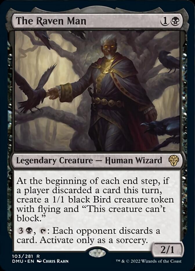 The Raven Man [Dominaria United] | Jomio and Rueliete's Cards and Comics