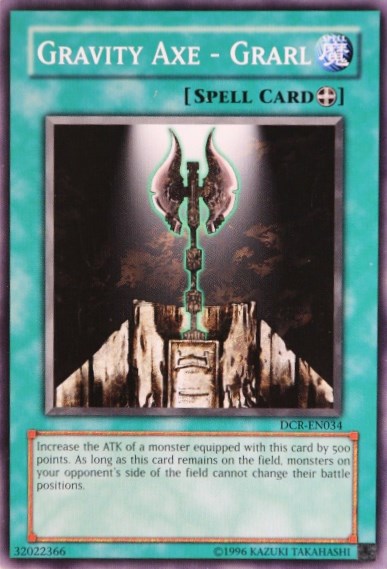 Gravity Axe - Grarl [DCR-EN034] Common | Jomio and Rueliete's Cards and Comics