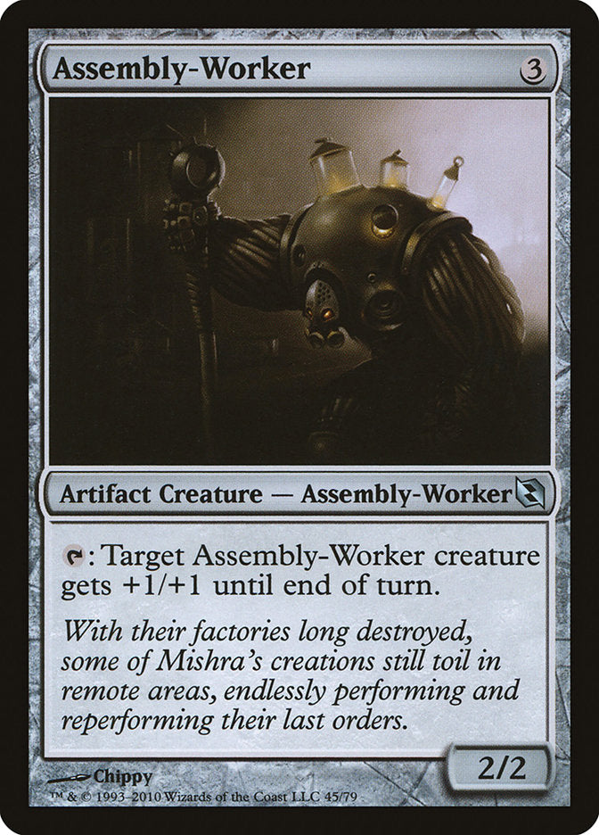 Assembly-Worker [Duel Decks: Elspeth vs. Tezzeret] | Jomio and Rueliete's Cards and Comics