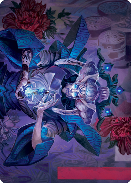 Tameshi, Reality Architect 1 Art Card [Kamigawa: Neon Dynasty Art Series] | Jomio and Rueliete's Cards and Comics