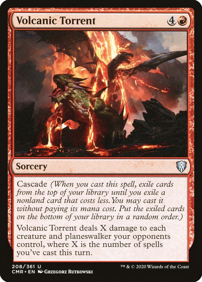 Volcanic Torrent [Commander Legends] | Jomio and Rueliete's Cards and Comics