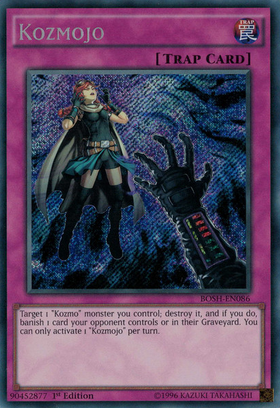 Kozmojo [BOSH-EN086] Secret Rare | Jomio and Rueliete's Cards and Comics
