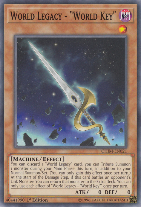 World Legacy - "World Key" [CHIM-EN021] Common | Jomio and Rueliete's Cards and Comics